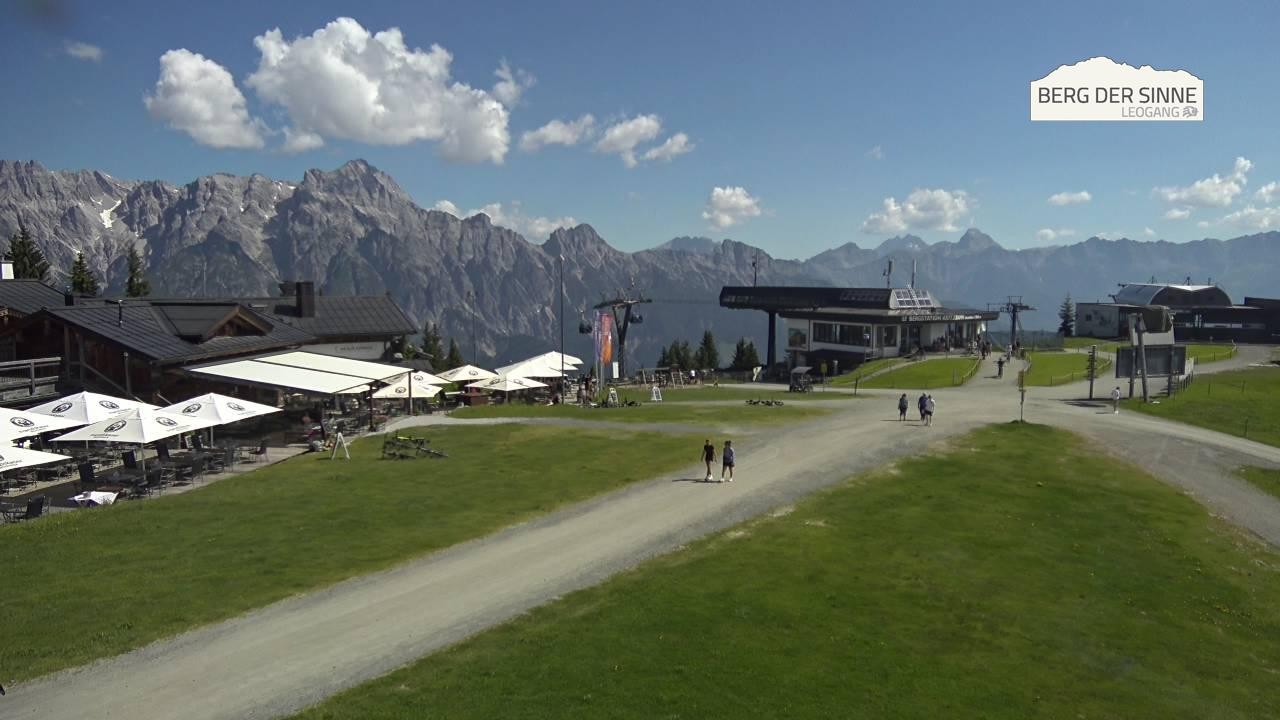 Archiv Foto Webcam Bergstation Asitzbahn