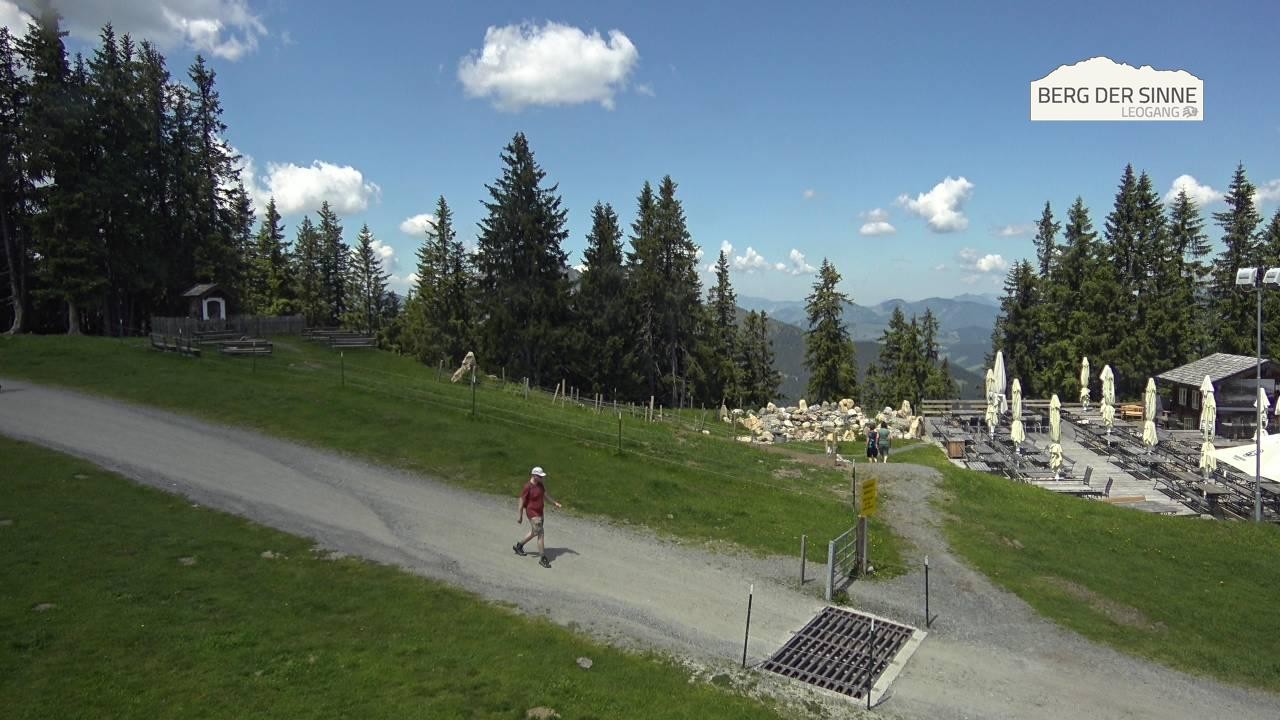 Archiv Foto Webcam Bergstation Asitzbahn