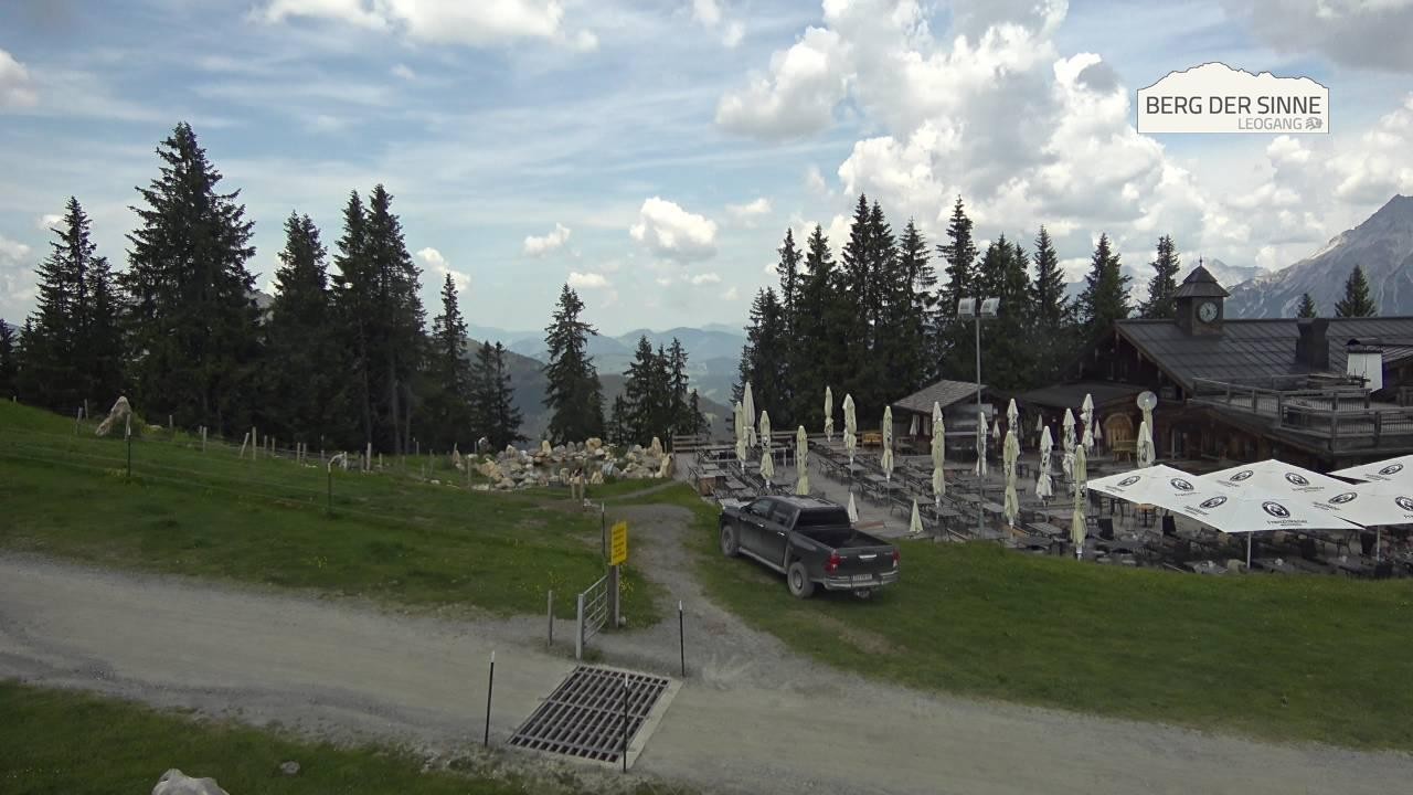 Archiv Foto Webcam Bergstation Asitzbahn