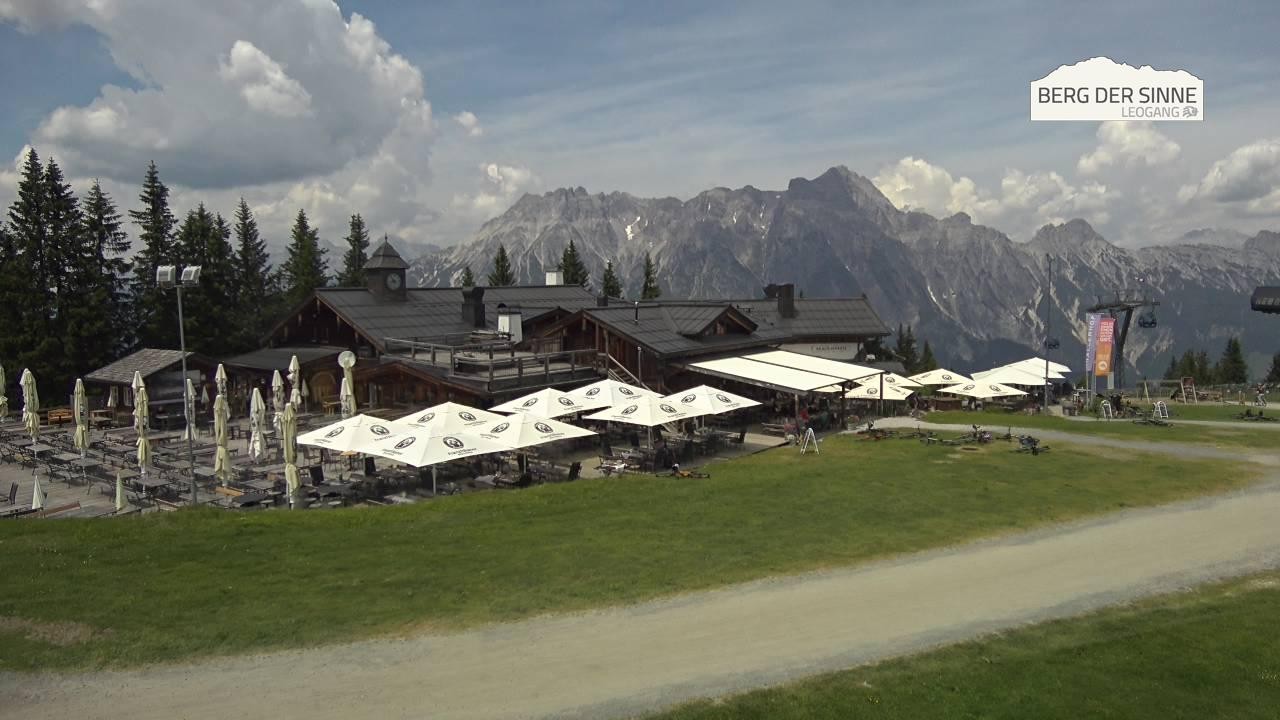 Archiv Foto Webcam Bergstation Asitzbahn