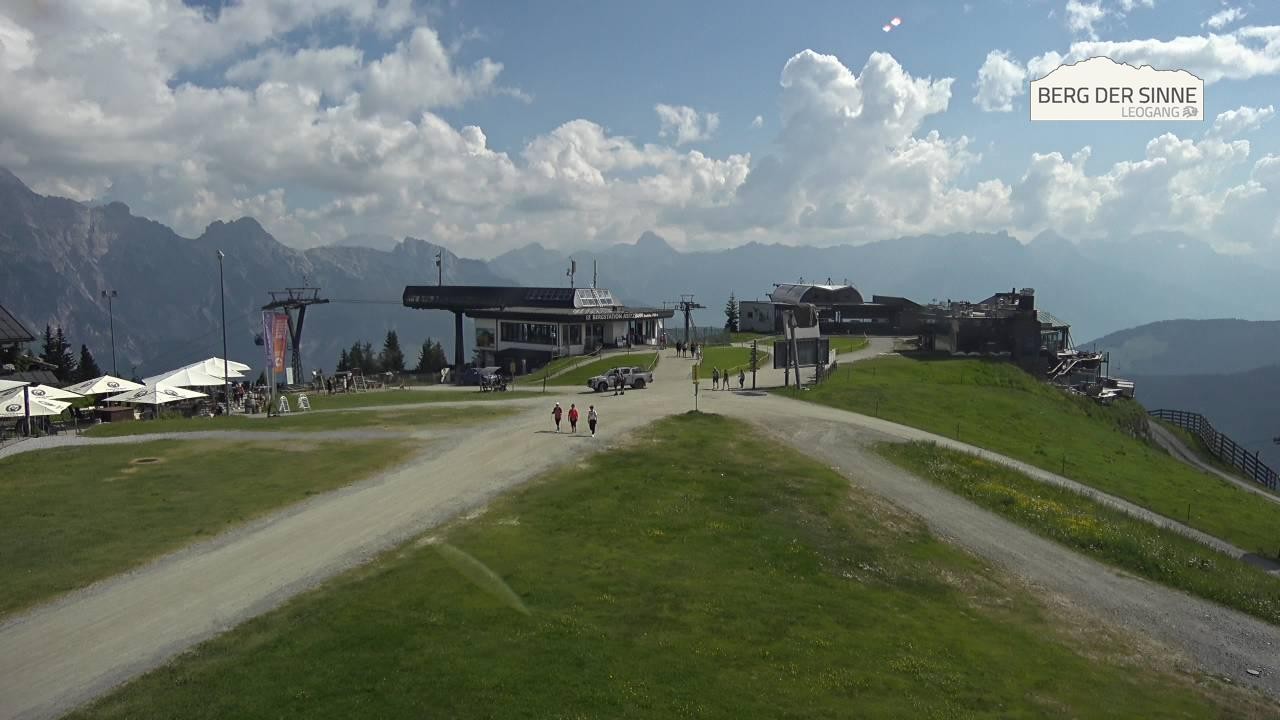 Archiv Foto Webcam Bergstation Asitzbahn