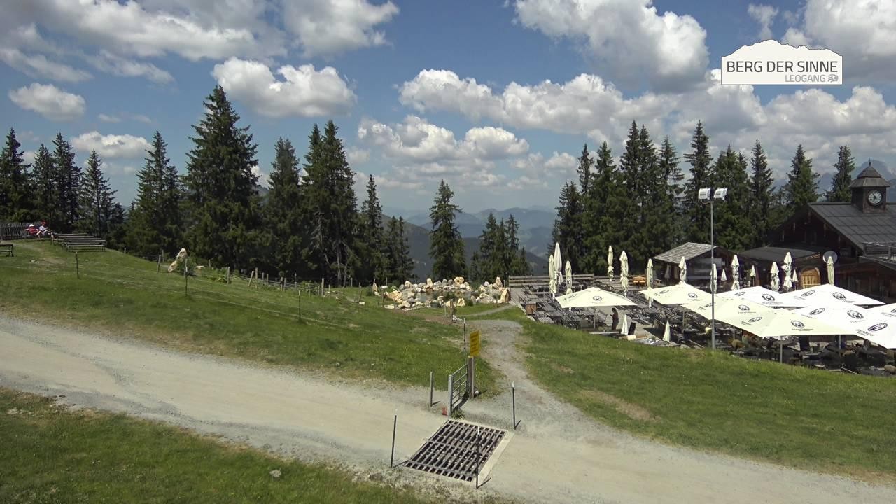 Archiv Foto Webcam Bergstation Asitzbahn