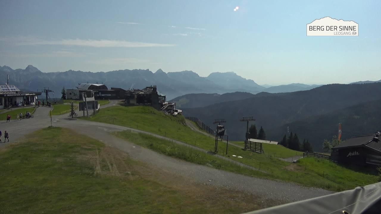Archived image Webcam Leogang - Asitz Top Station