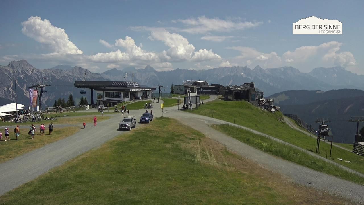Archiv Foto Webcam Bergstation Asitzbahn