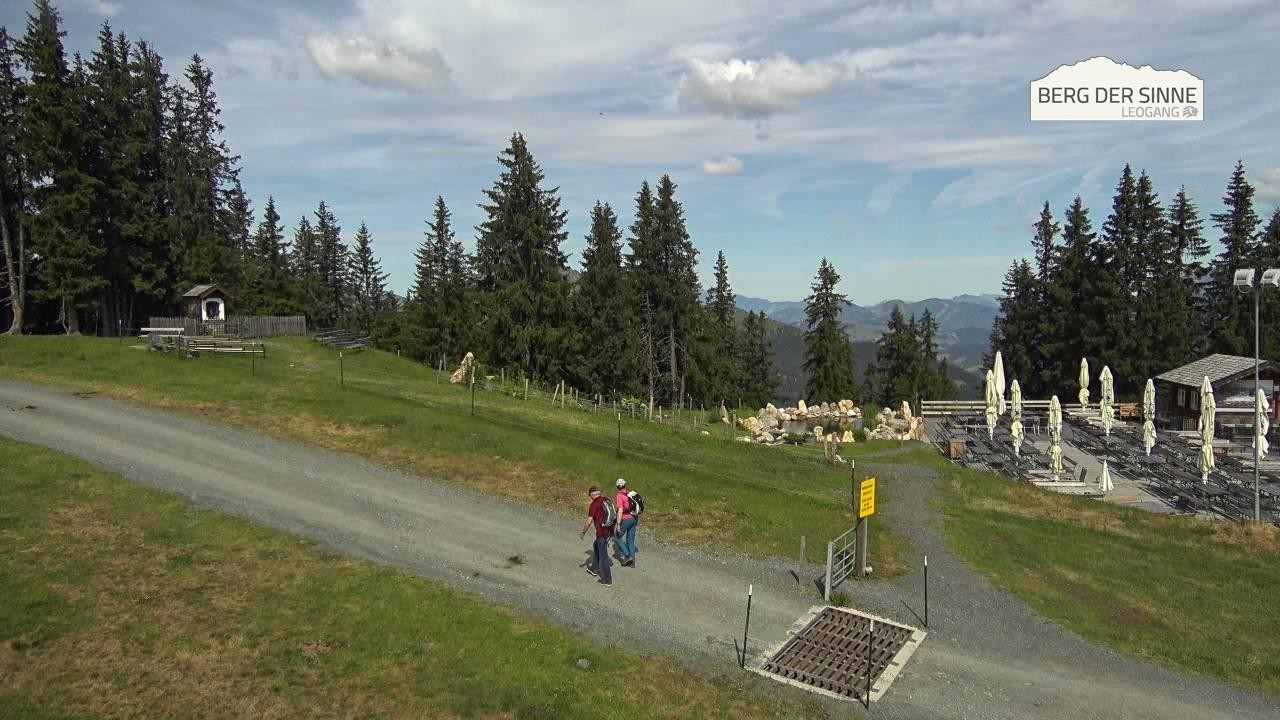 Archiv Foto Webcam Bergstation Asitzbahn