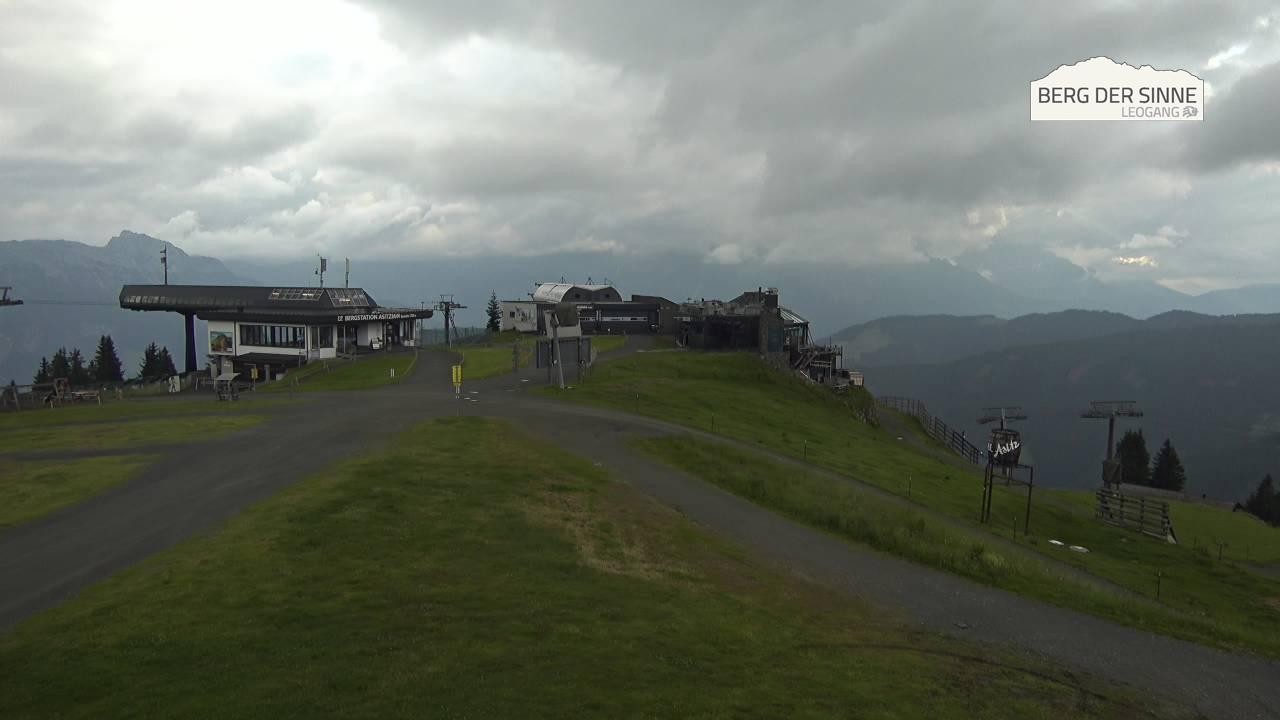Archiv Foto Webcam Bergstation Asitzbahn