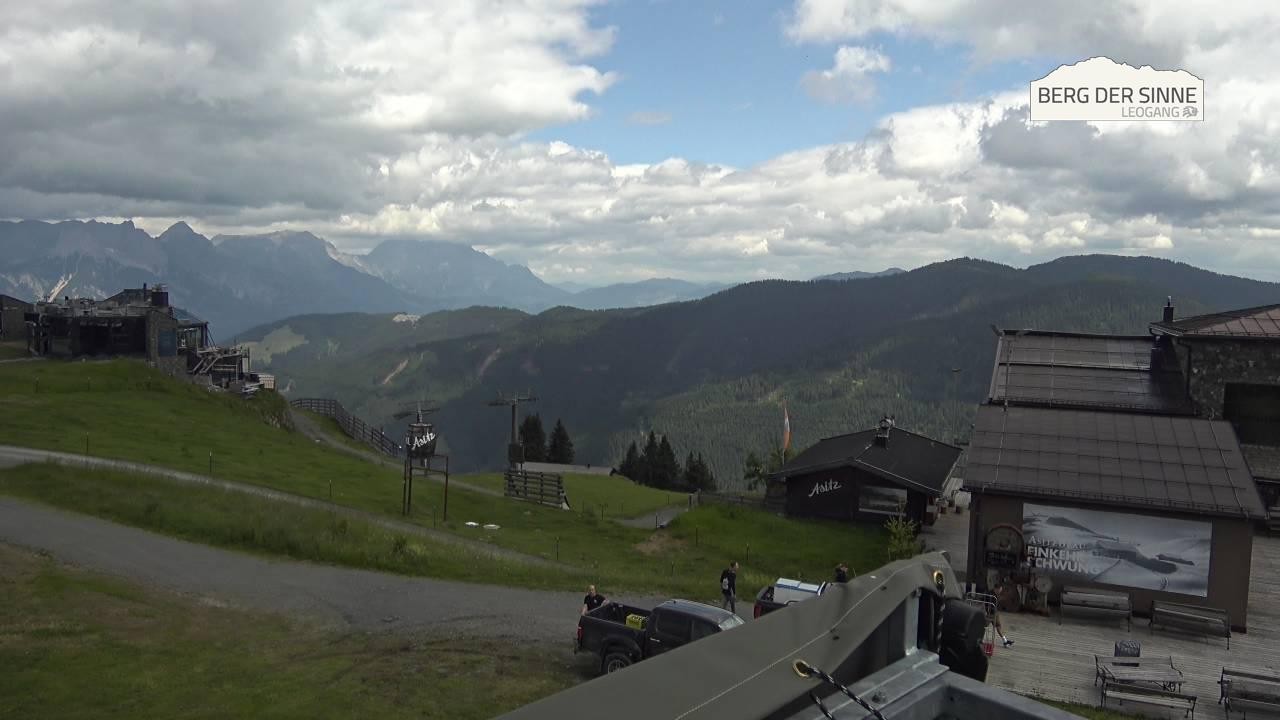 Archiv Foto Webcam Bergstation Asitzbahn