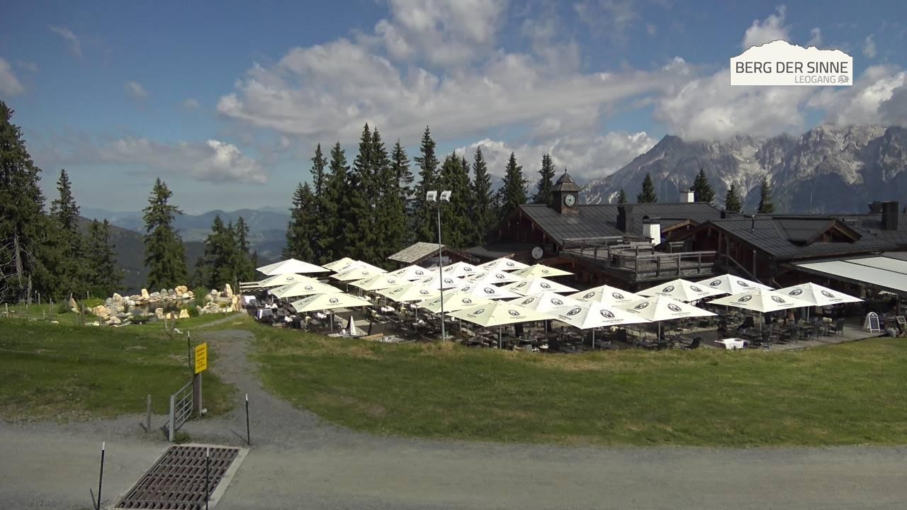 Archiv Foto Webcam Bergstation Asitzbahn