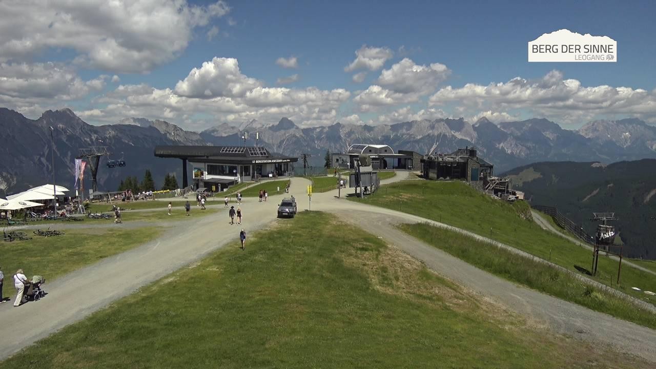 Archiv Foto Webcam Bergstation Asitzbahn