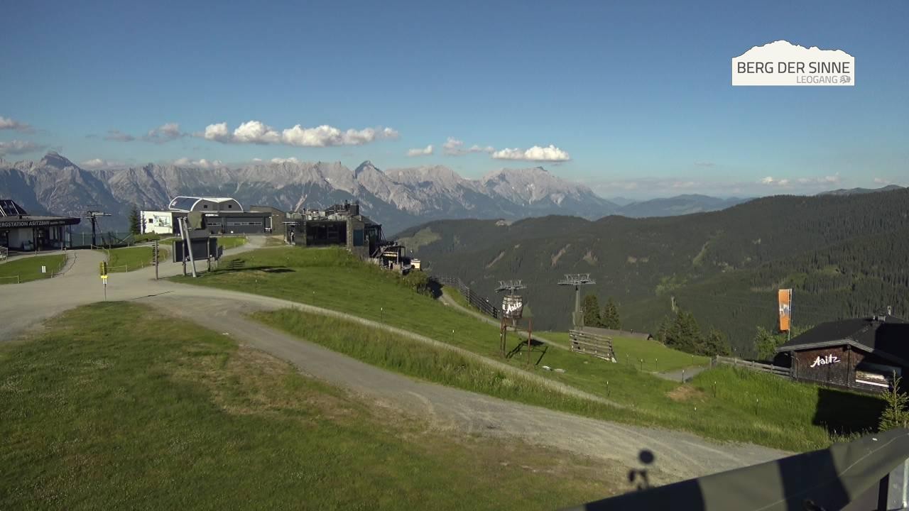 Archived image Webcam Leogang - Asitz Top Station