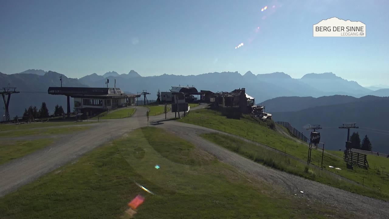 Archiv Foto Webcam Bergstation Asitzbahn
