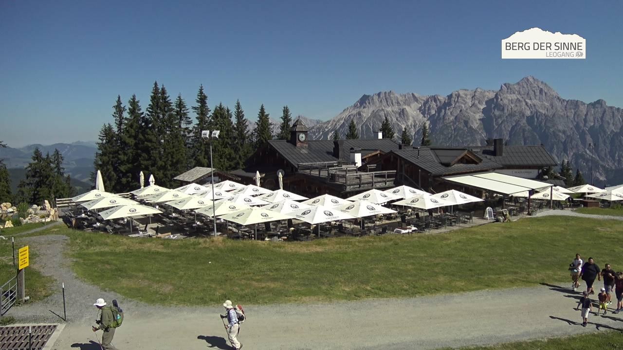 Archiv Foto Webcam Bergstation Asitzbahn