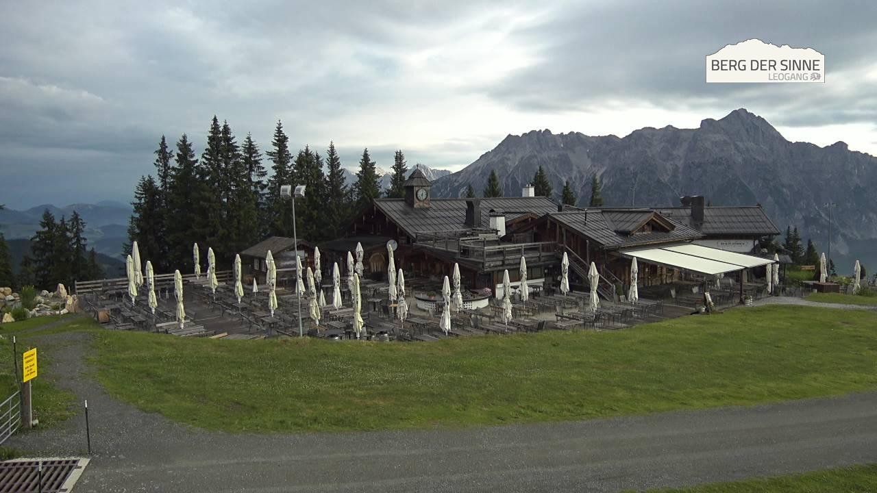 Archiv Foto Webcam Bergstation Asitzbahn