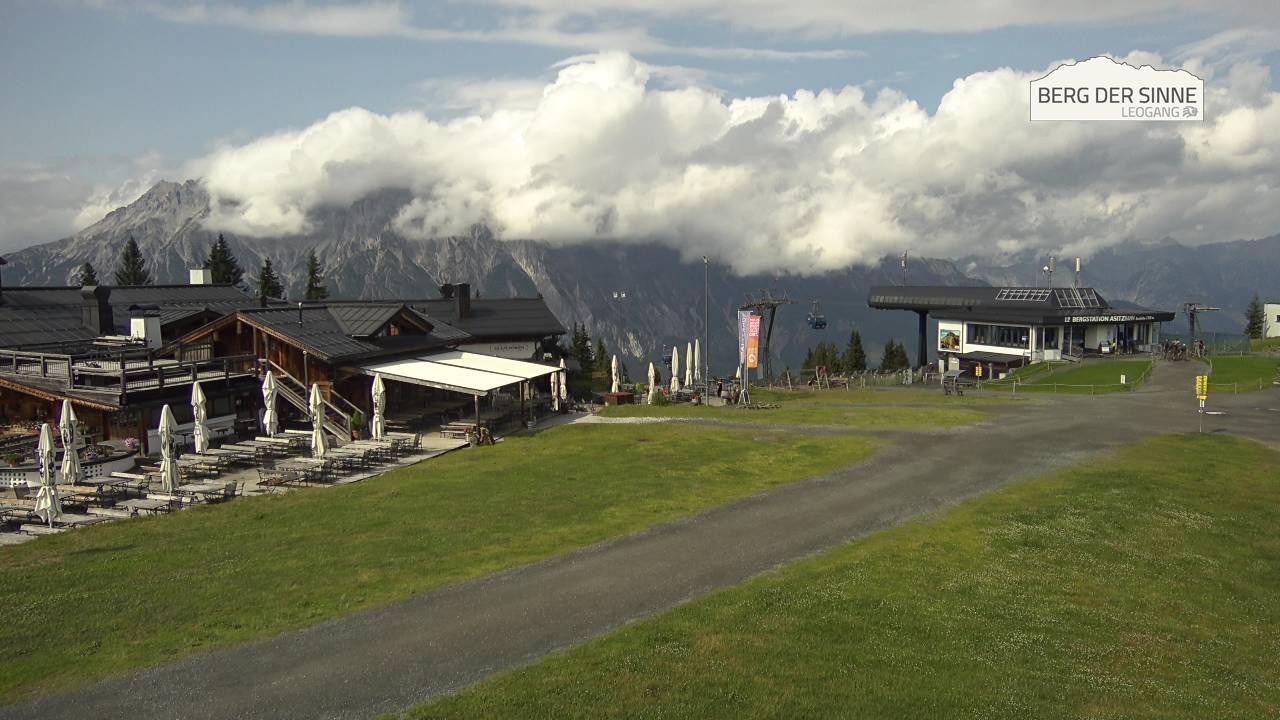 Archiv Foto Webcam Bergstation Asitzbahn
