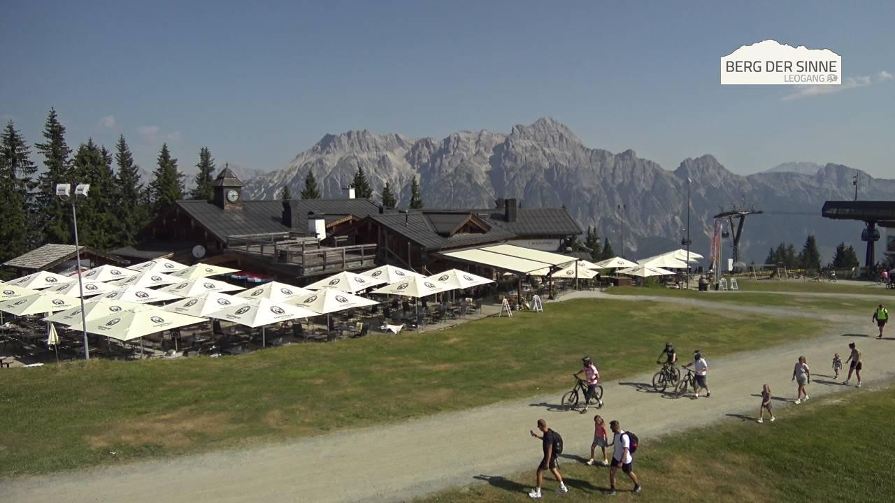 Archiv Foto Webcam Bergstation Asitzbahn