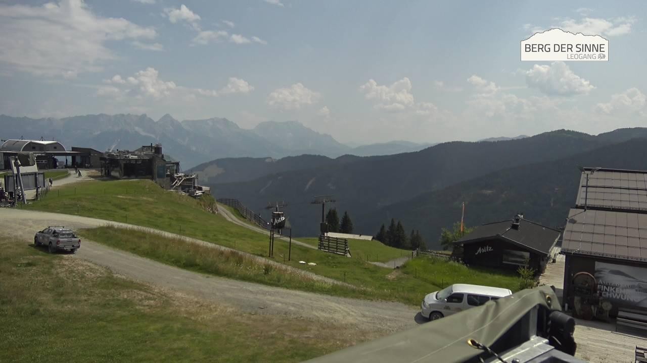Archiv Foto Webcam Bergstation Asitzbahn