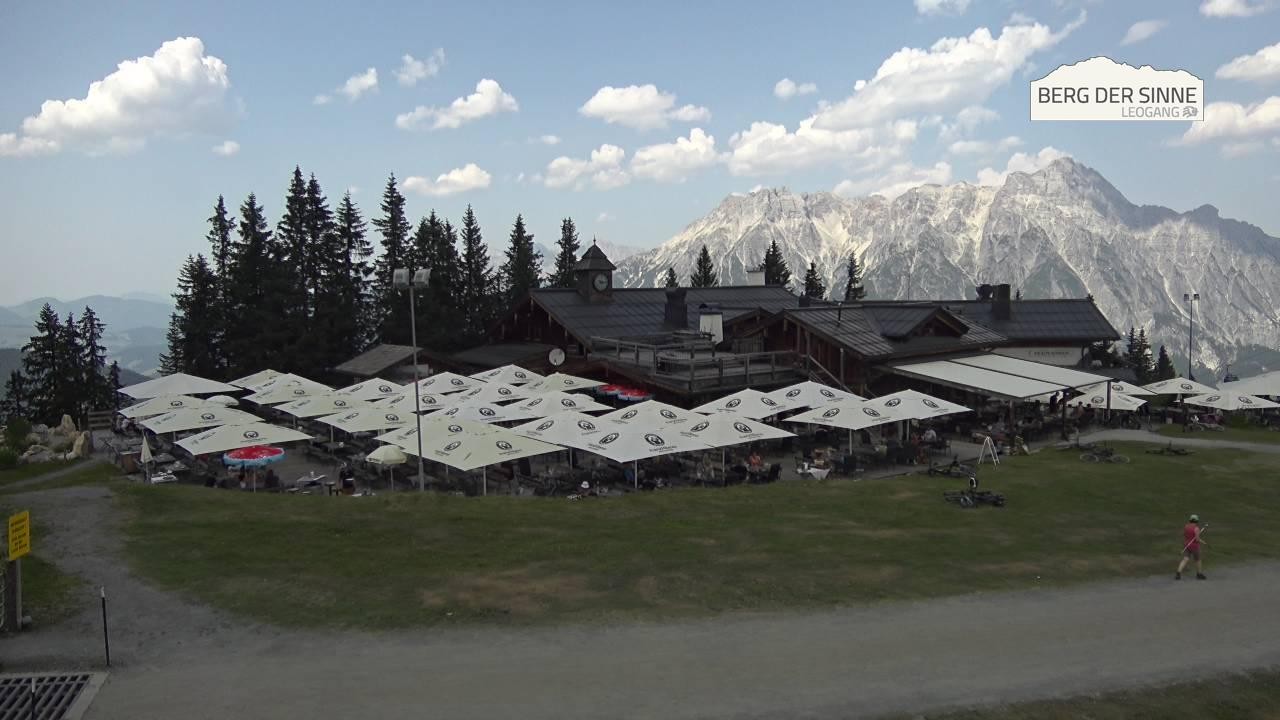 Archiv Foto Webcam Bergstation Asitzbahn