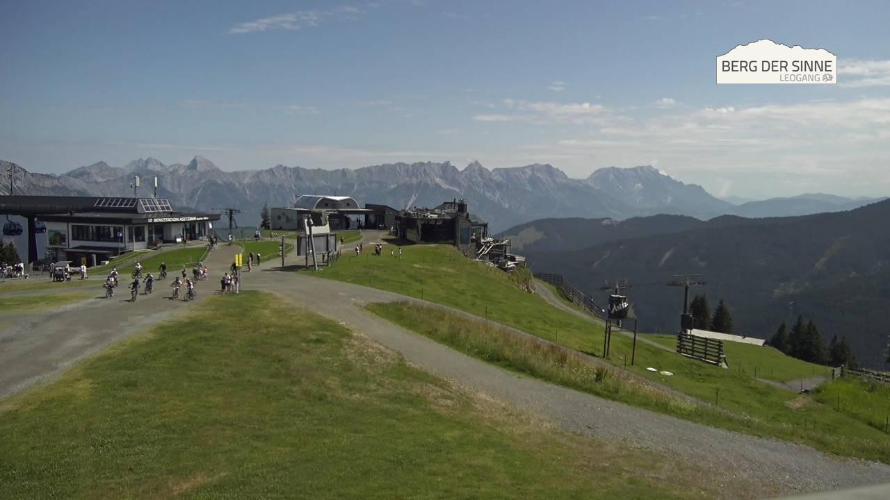 Archiv Foto Webcam Bergstation Asitzbahn