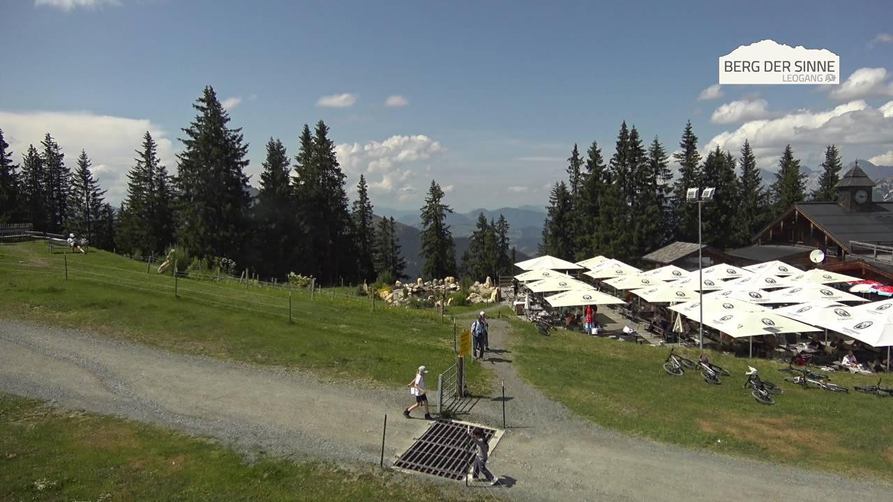 Archiv Foto Webcam Bergstation Asitzbahn