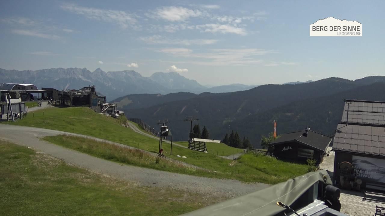 Archiv Foto Webcam Bergstation Asitzbahn