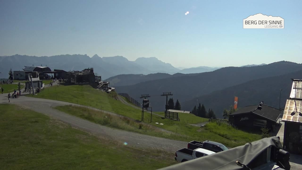 Archiv Foto Webcam Bergstation Asitzbahn