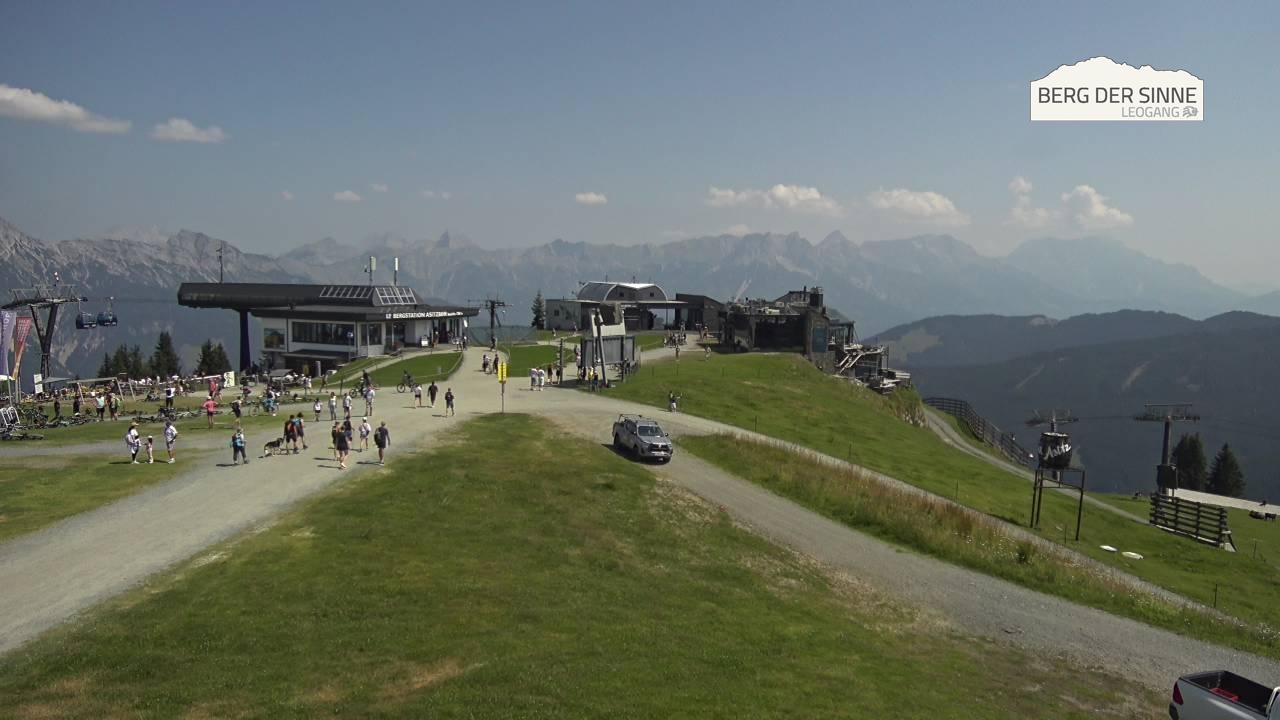 Archiv Foto Webcam Bergstation Asitzbahn