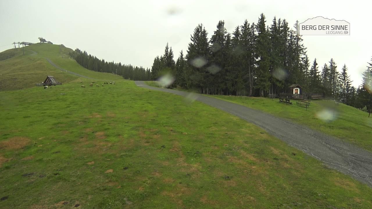 Archiv Foto Webcam Bergstation Asitzbahn