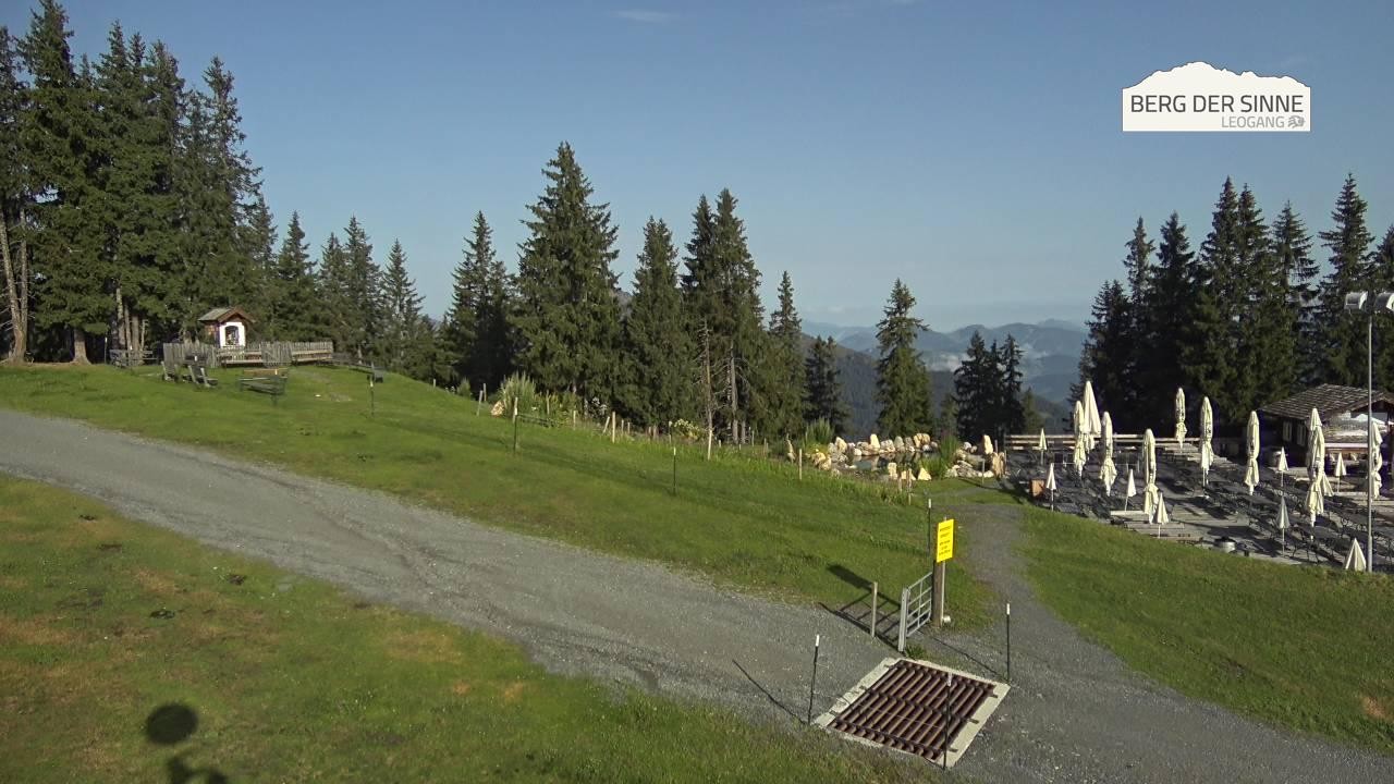 Archiv Foto Webcam Leogang: Bergstation Asitzbahn