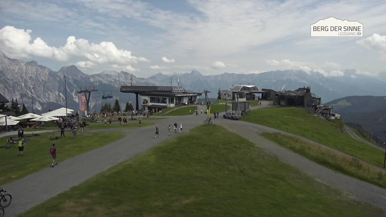Archiv Foto Webcam Bergstation Asitzbahn