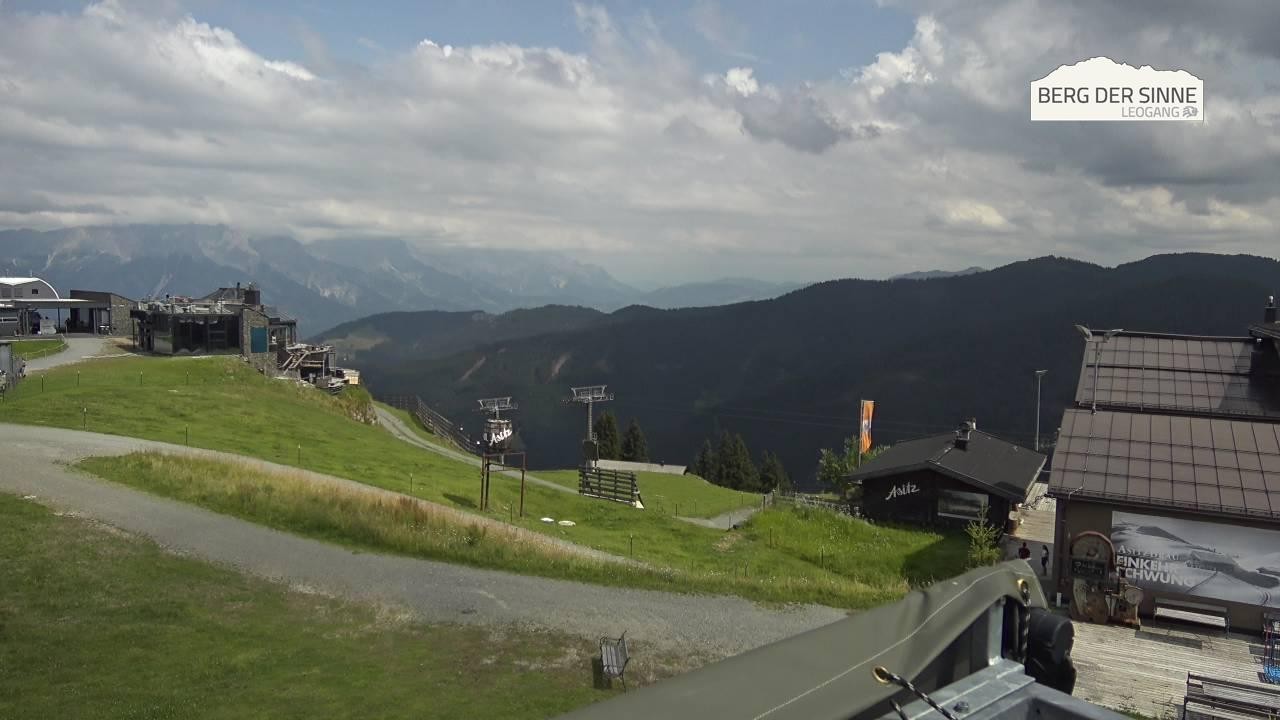 Archiv Foto Webcam Bergstation Asitzbahn