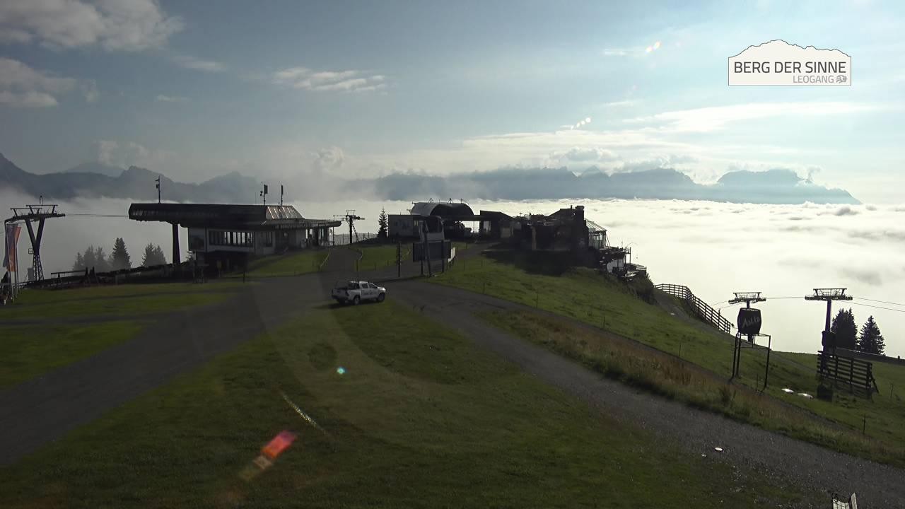 Archiv Foto Webcam Bergstation Asitzbahn