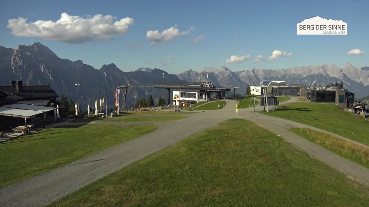 Archiv Foto Webcam Bergstation Asitzbahn