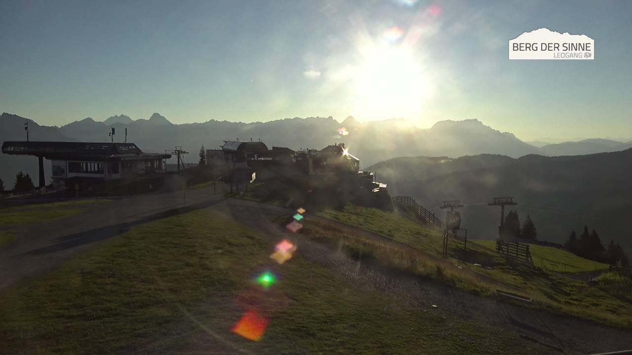 Archived image Webcam Leogang - Asitz Top Station