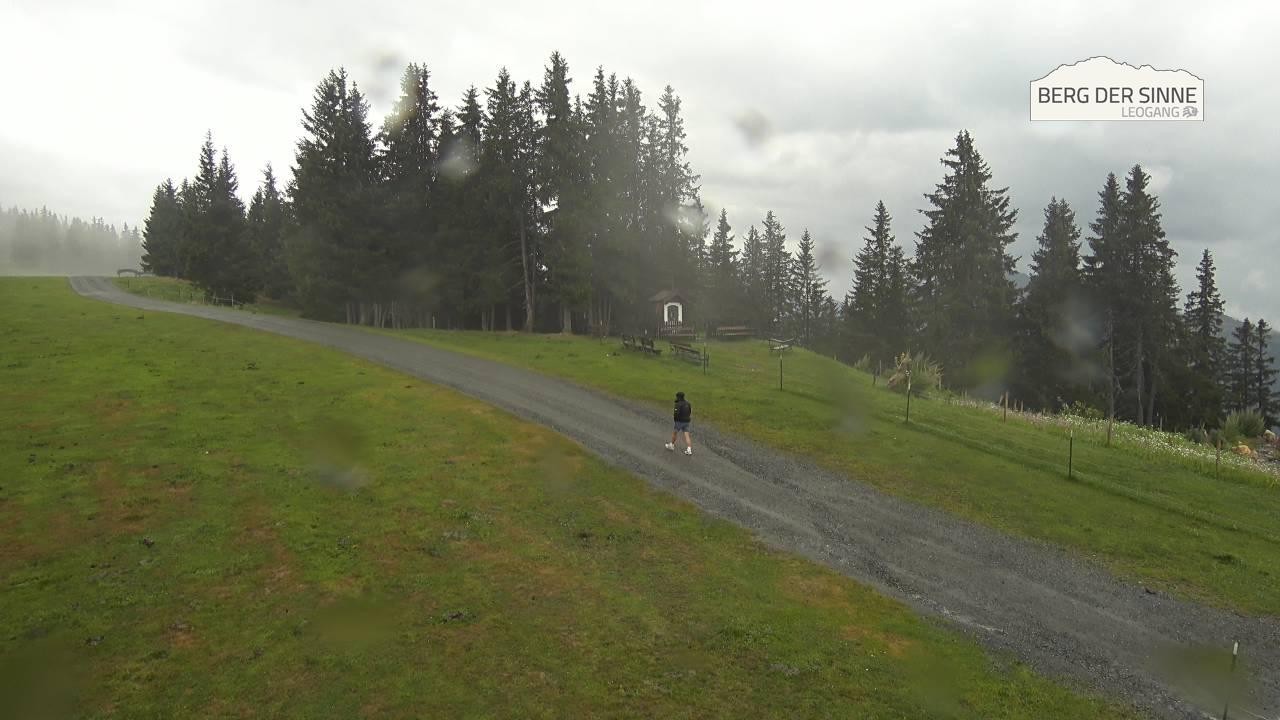 Archiv Foto Webcam Leogang: Bergstation Asitzbahn