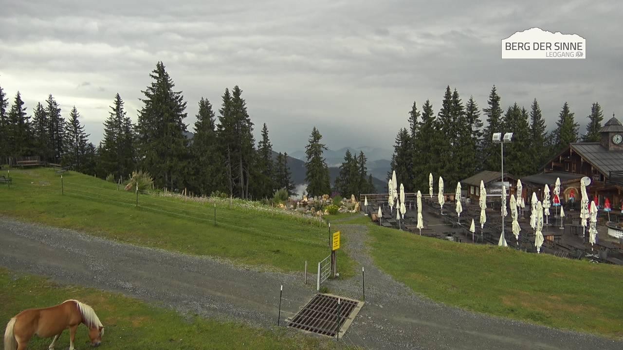 Archiv Foto Webcam Bergstation Asitzbahn
