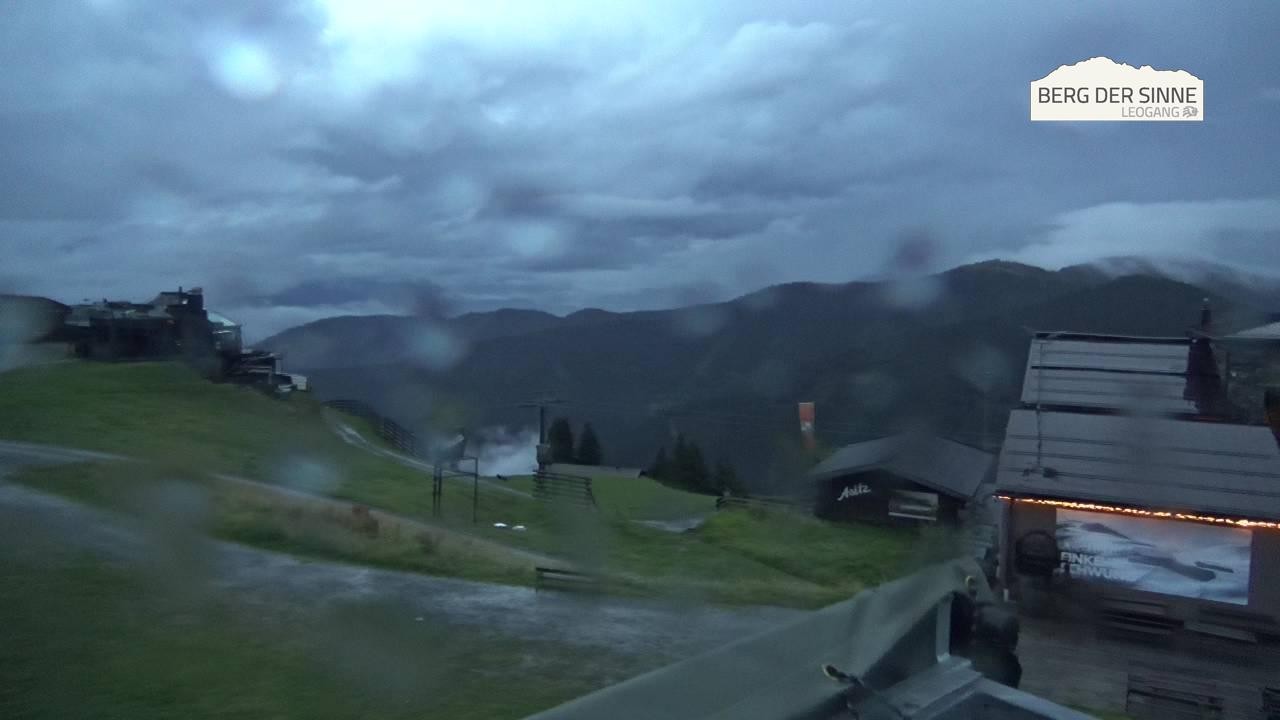 Archiv Foto Webcam Leogang: Bergstation Asitzbahn