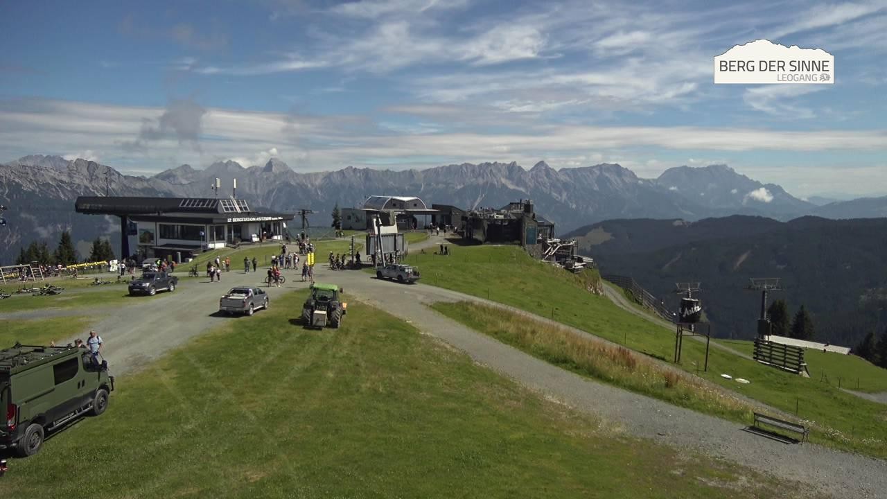 Archived image Webcam Leogang - Asitz Top Station