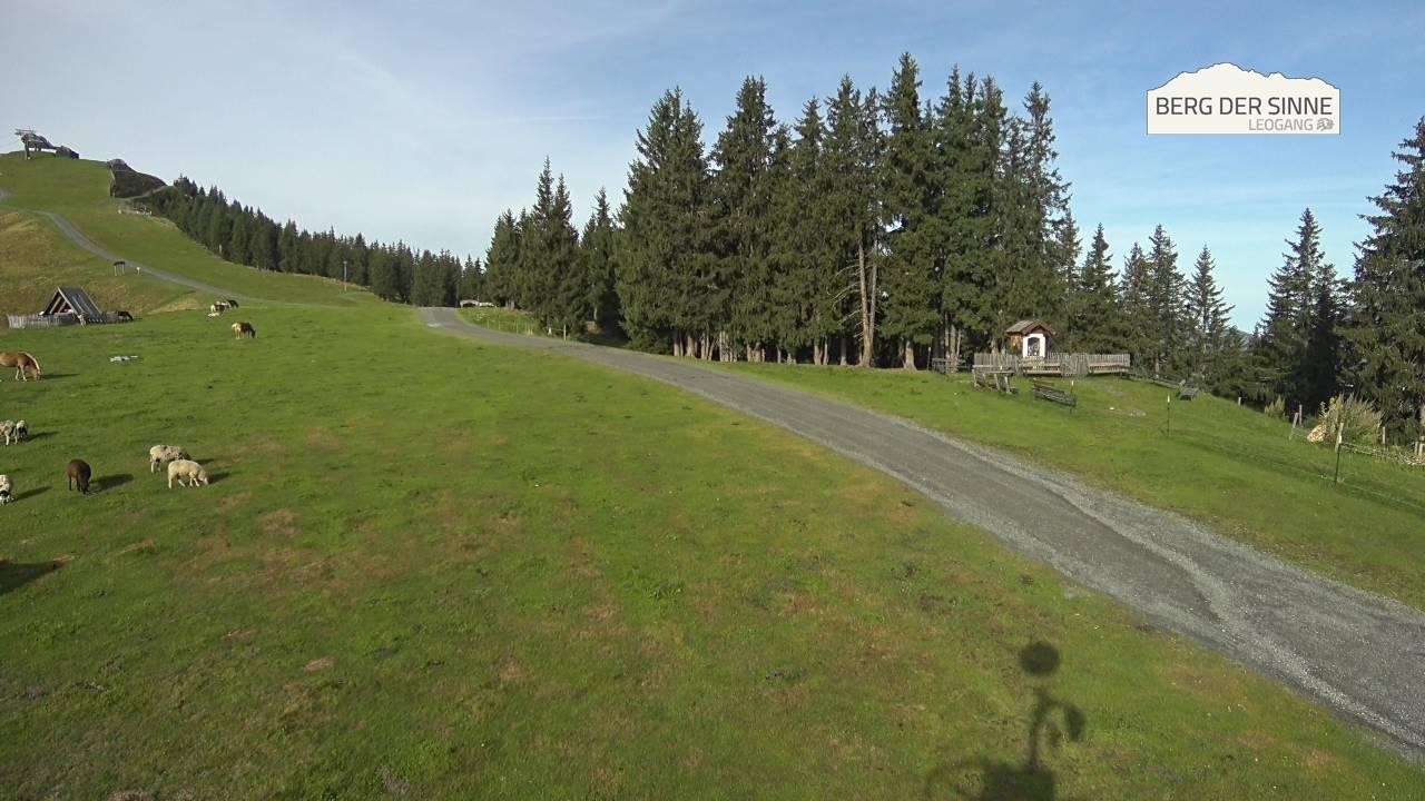 Archiv Foto Webcam Leogang: Bergstation Asitzbahn