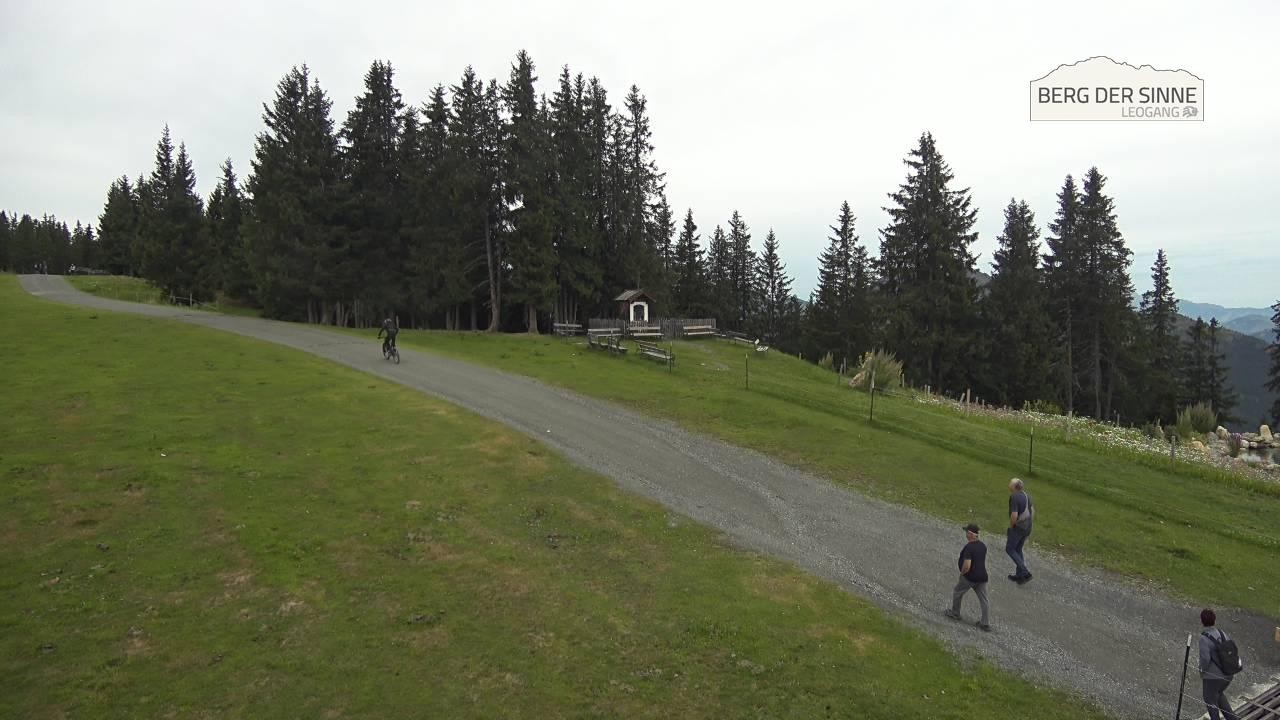 Archiv Foto Webcam Leogang: Bergstation Asitzbahn