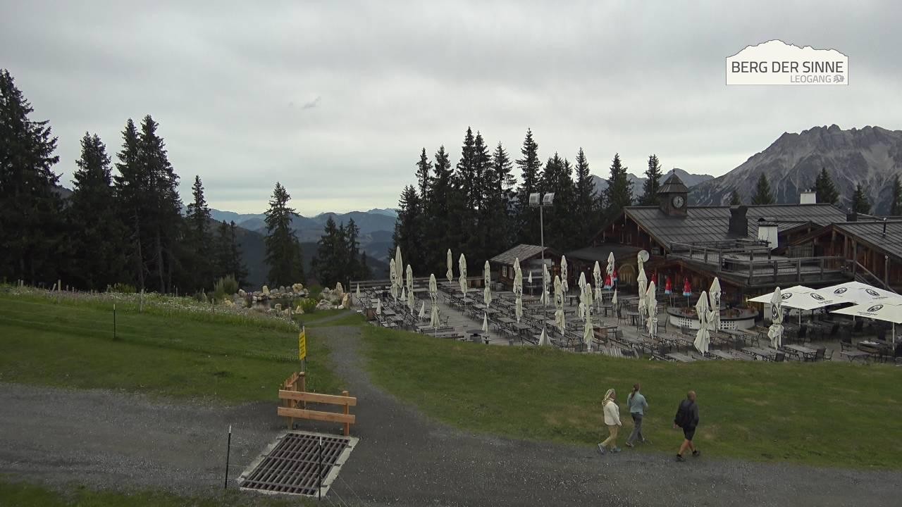 Archiv Foto Webcam Leogang: Bergstation Asitzbahn
