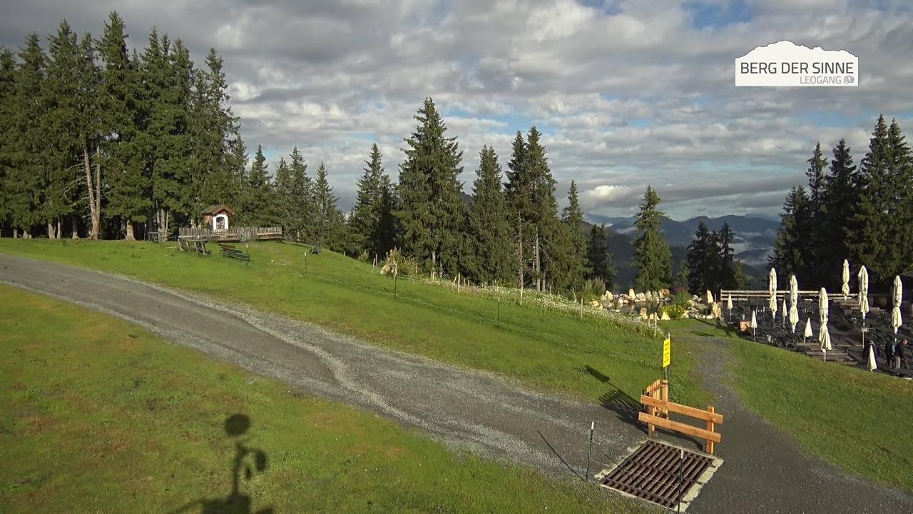 Archiv Foto Webcam Leogang: Bergstation Asitzbahn