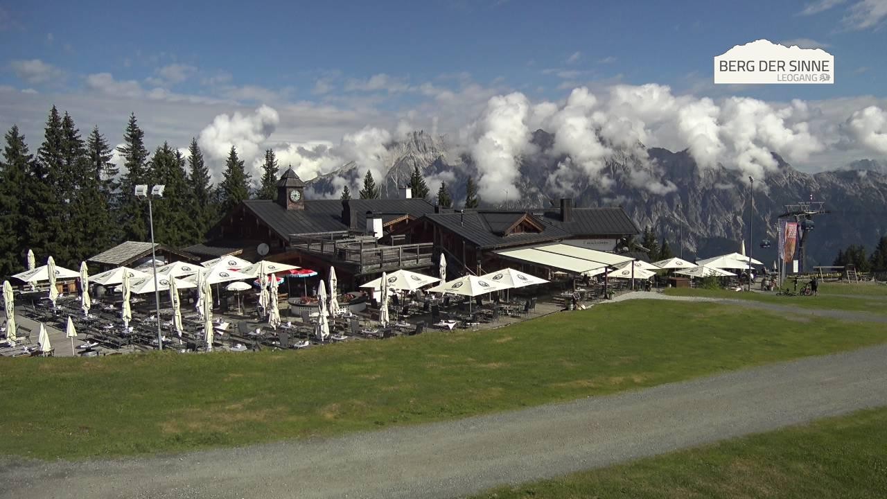 Archiv Foto Webcam Leogang: Bergstation Asitzbahn