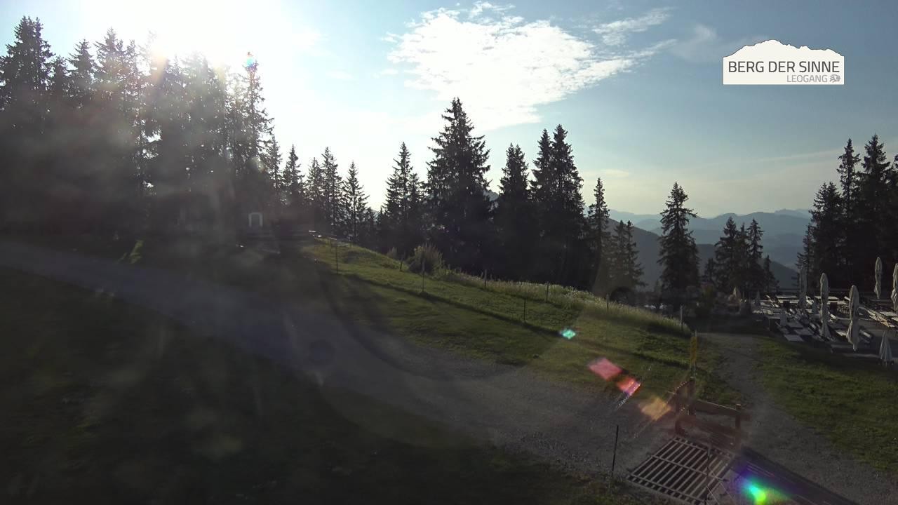 Archiv Foto Webcam Leogang: Bergstation Asitzbahn