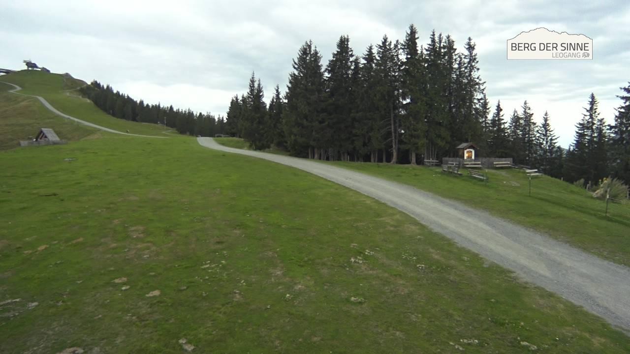 Archiv Foto Webcam Leogang: Bergstation Asitzbahn