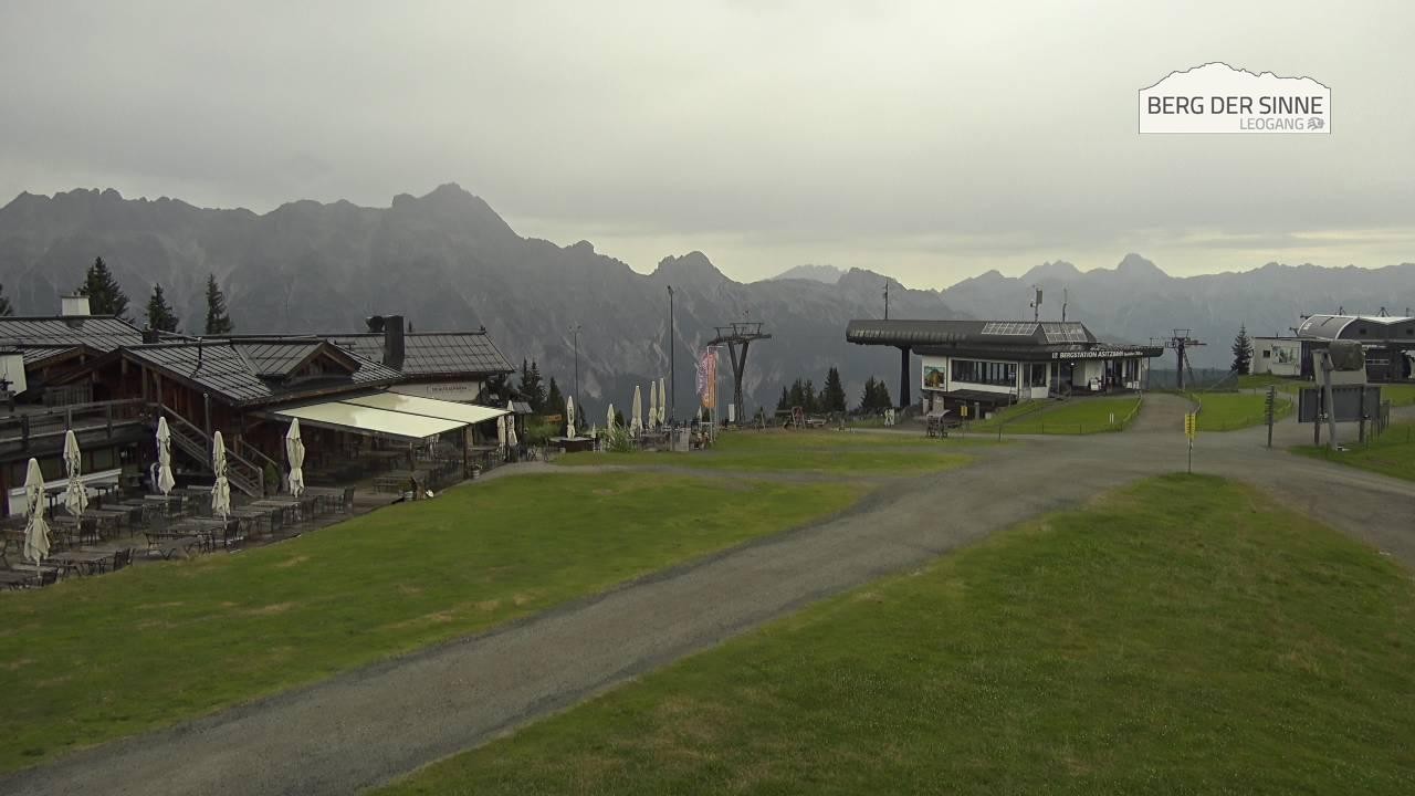 Archiv Foto Webcam Leogang: Bergstation Asitzbahn