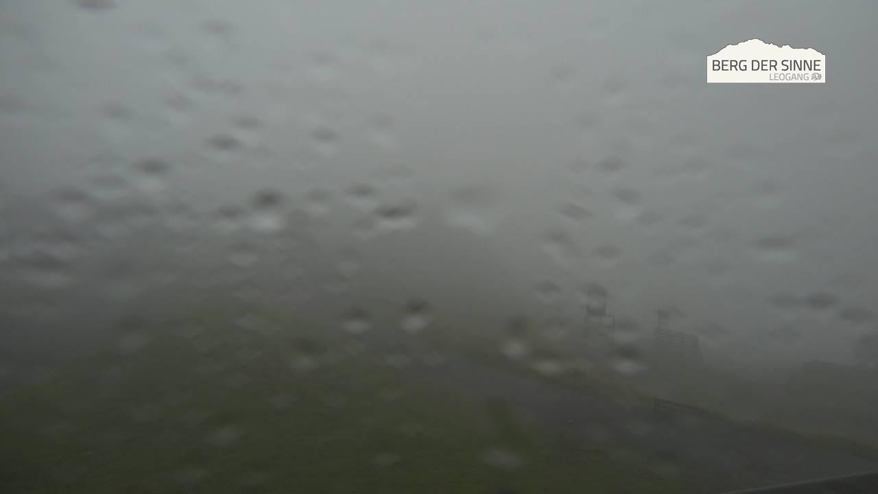 Archiv Foto Webcam Leogang: Bergstation Asitzbahn