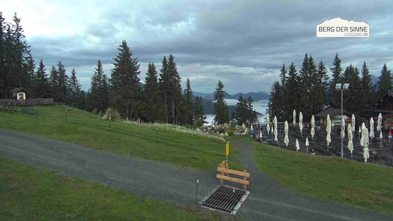Archiv Foto Webcam Leogang: Bergstation Asitzbahn