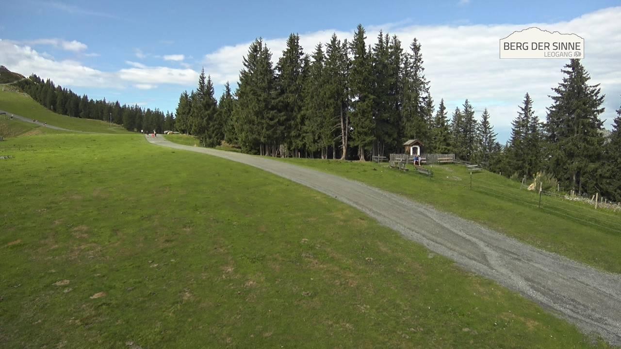 Archiv Foto Webcam Leogang: Bergstation Asitzbahn