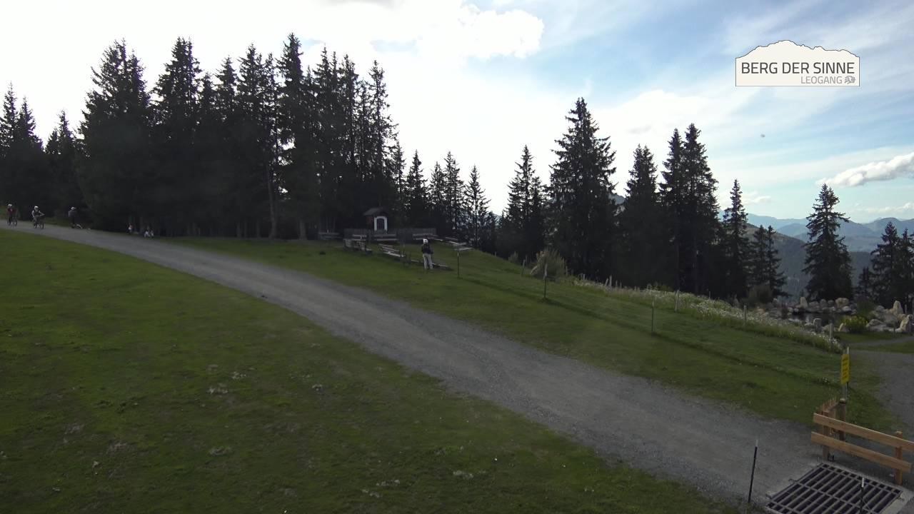 Archiv Foto Webcam Leogang: Bergstation Asitzbahn