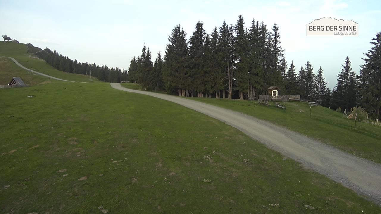 Archiv Foto Webcam Leogang: Bergstation Asitzbahn